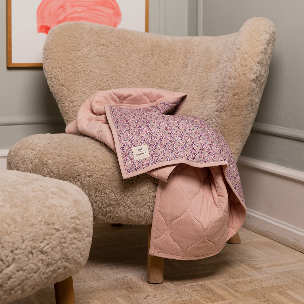 BIBS x LIBERTY Quilted Blanket Eloise - Ivory