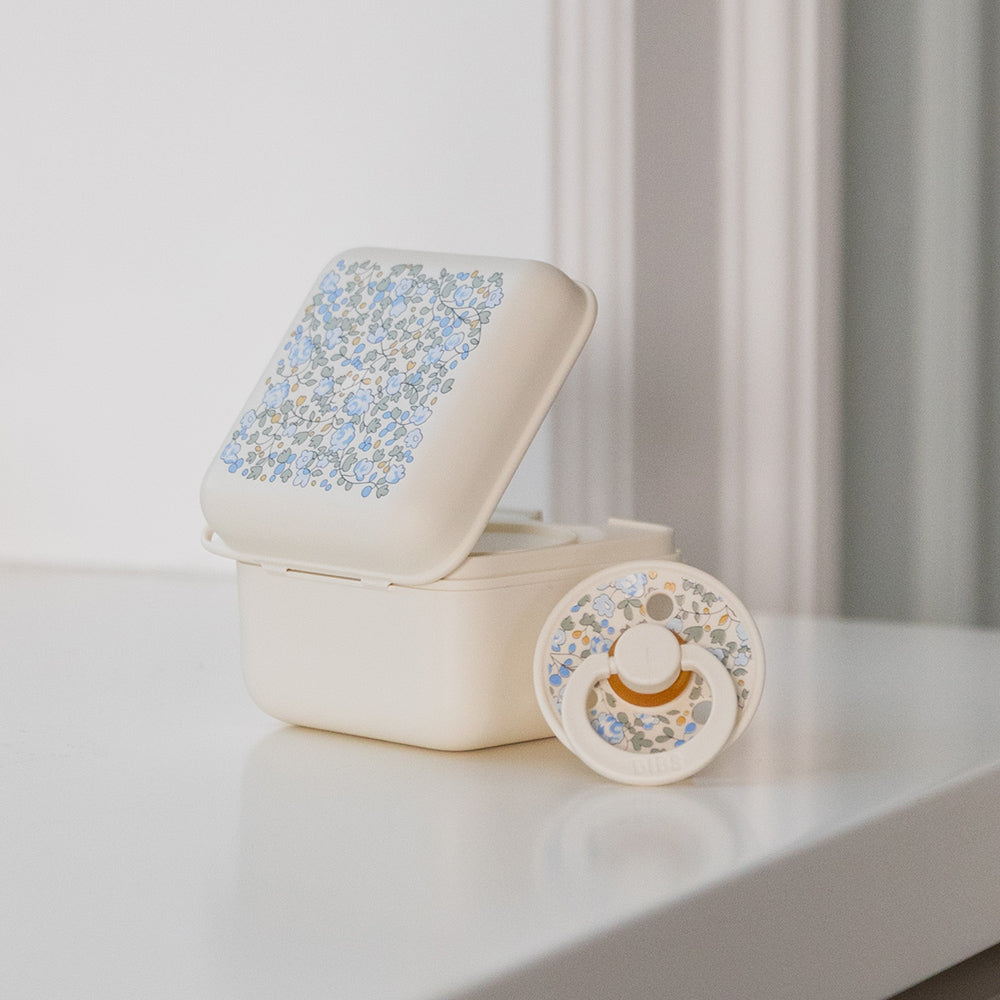 BIBS x LIBERTY Pacifier Box - Eloise Ivory