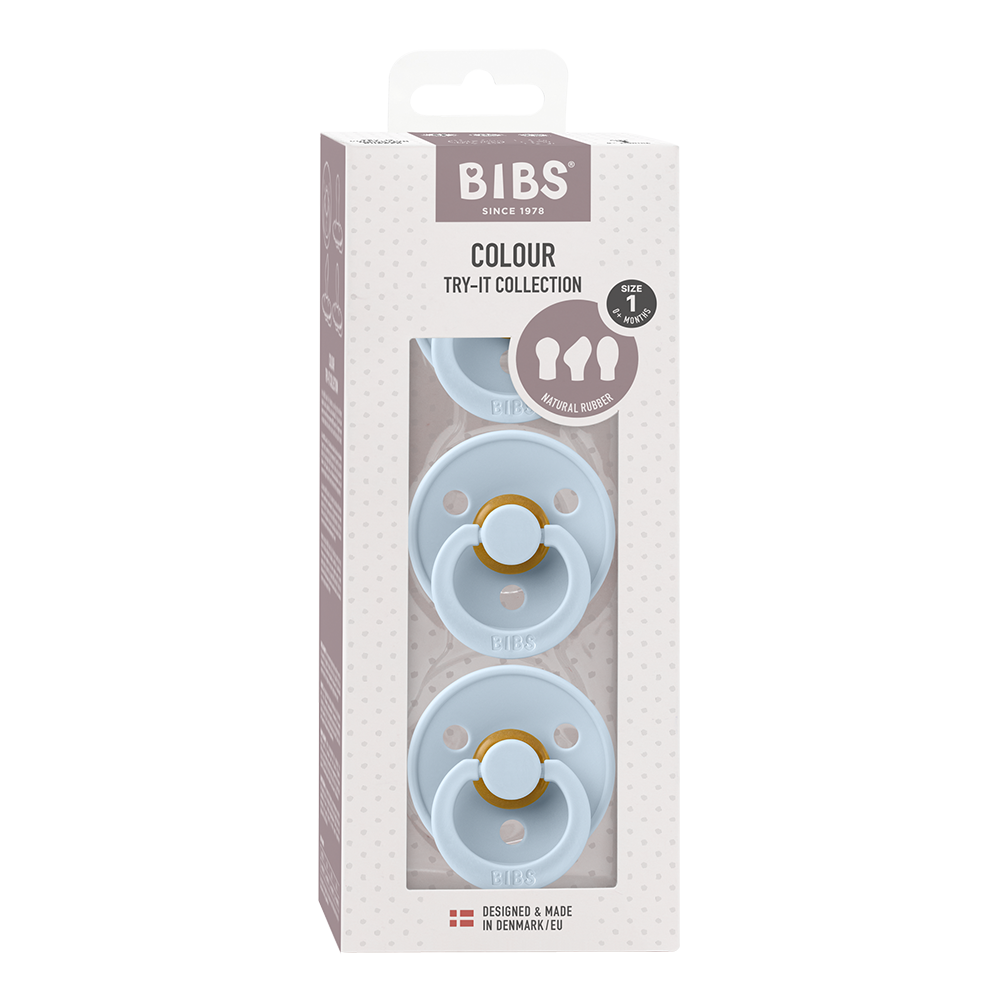 New Baby Try-It Collection 3 Pack - Baby Blue