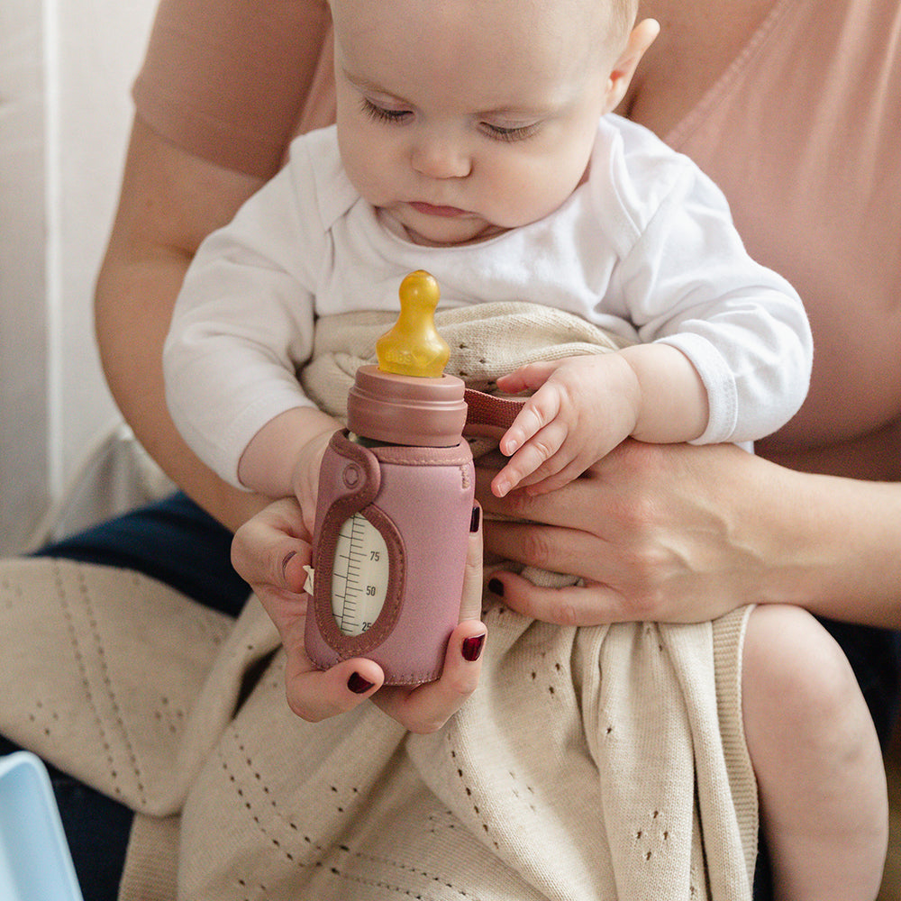 Baby Bottle Sleeve Small - Blush