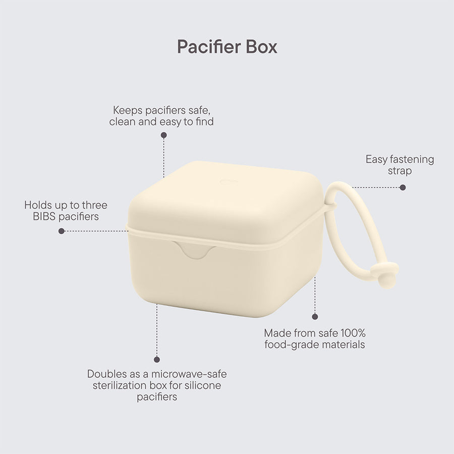 BIBS x LIBERTY Pacifier Box - Chamomile Lawn Pine