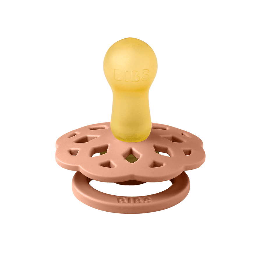 Boheme Pacifiers 2 Pack - Peach/Woodchuck