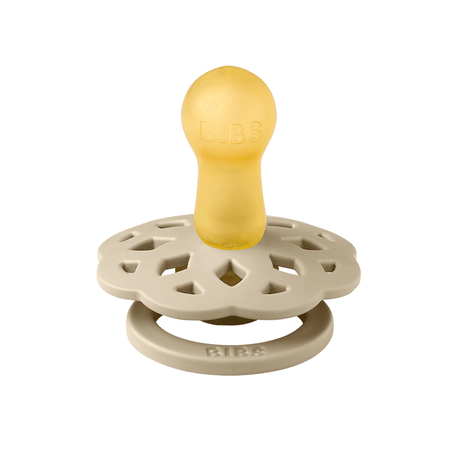 Boheme Pacifiers 2 Pack - Vanilla/Peach