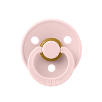 BIBS colour pacifier in blossom pink colour