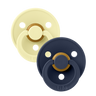 Colour Pacifiers 2 Pack - Luna/Deep space - Bibsworld store US