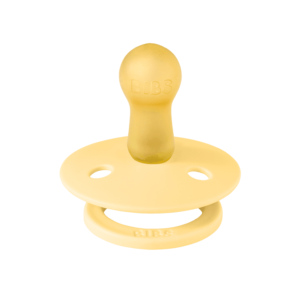 Colour Pacifiers 2 Pack - Pale Butter/Petal