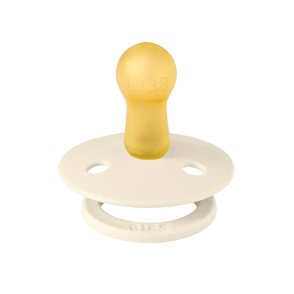 Colour Pacifier And Pacifier Case Mini - Ivory/Sage
