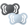 Couture 2 PACK - Iron/Baby Blue - BIBS