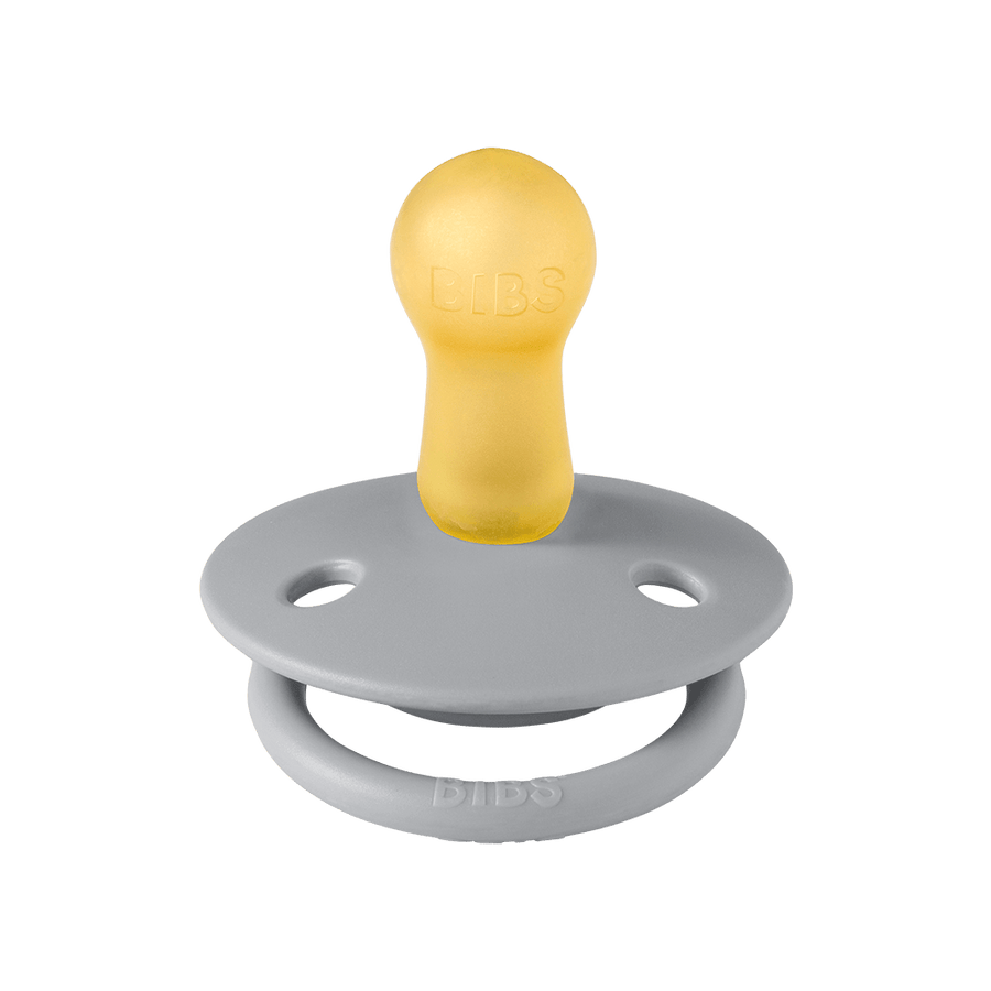 De Lux Pacifiers 2 Pack - Cloud/Steel Blue