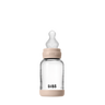 Baby Glass Bottle Set 4oz Silicone - Blush - Bibsworld store US