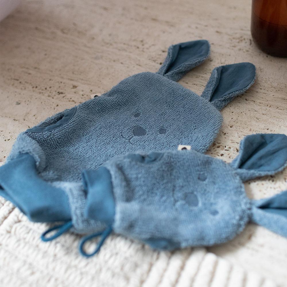 Kangaroo Bath Mitts - Vanilla