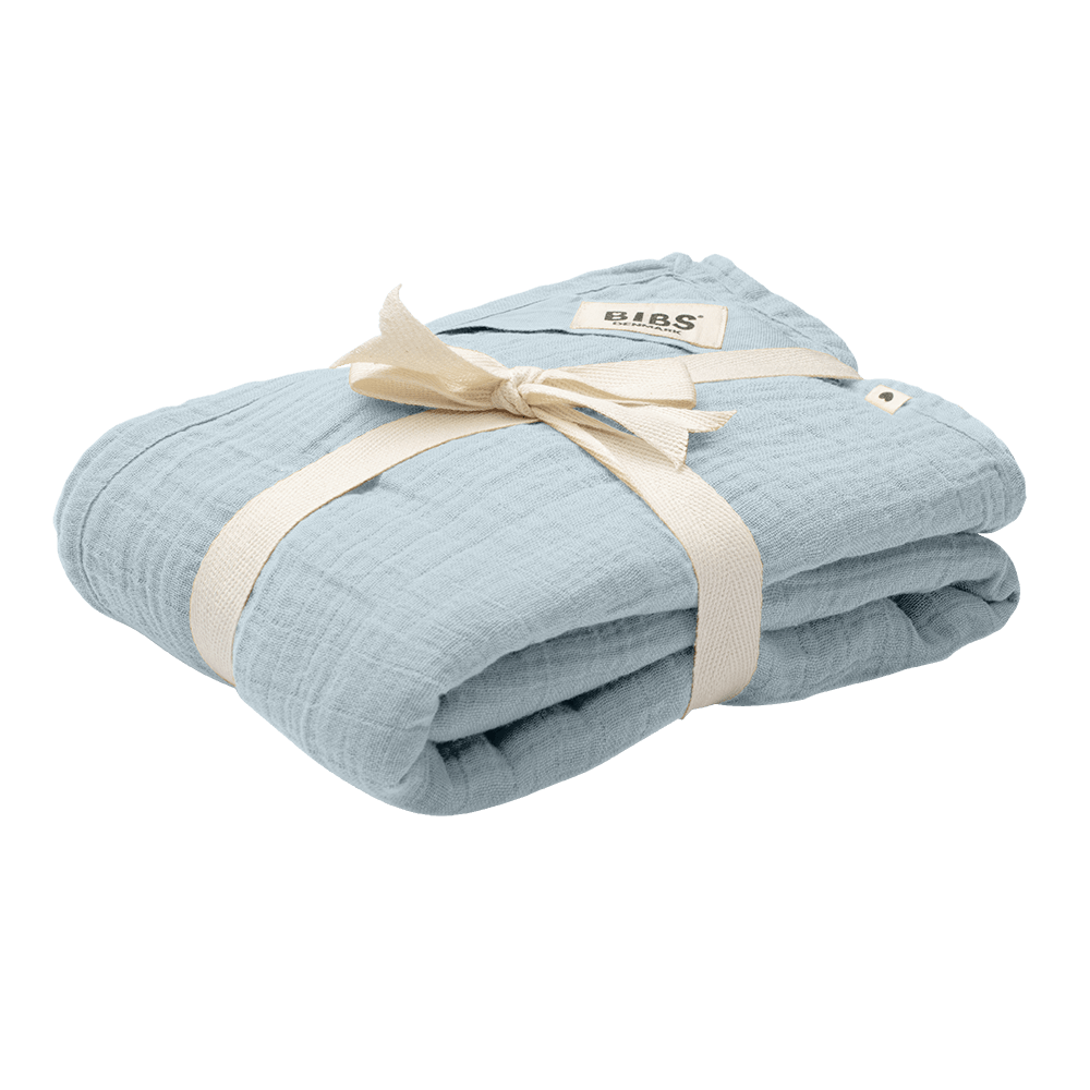 Muslin Swaddle - Baby Blue