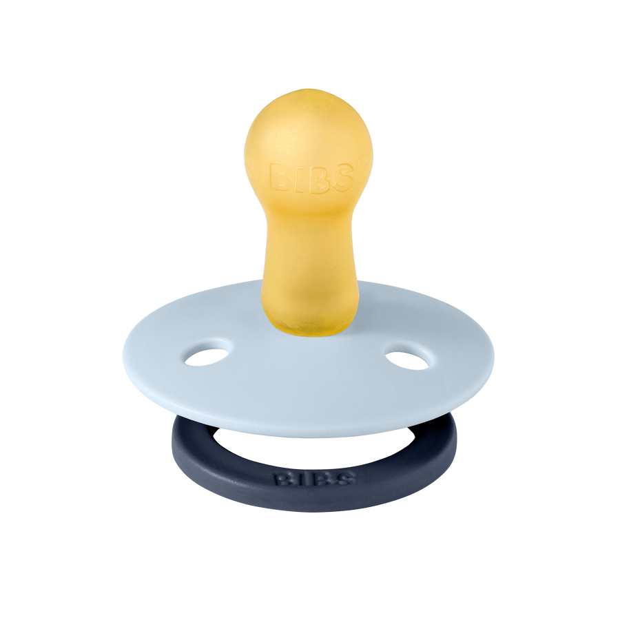 STUDIO Colour Pacifiers 2 Pack Fusion - Baby Blue Petrol mix