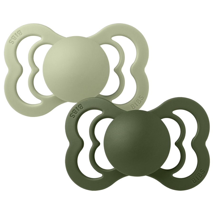Supreme Pacifiers 2 Pack - Sage/Hunter Green