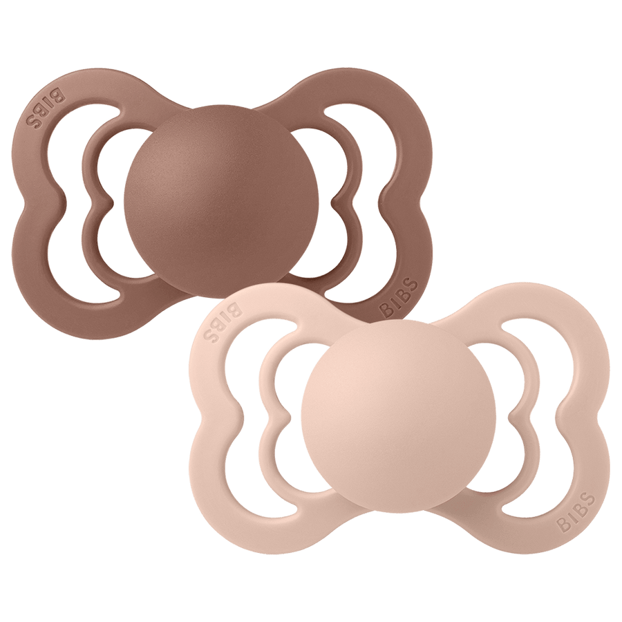 Supreme Pacifiers 2 Pack - Woodchuck/Blush