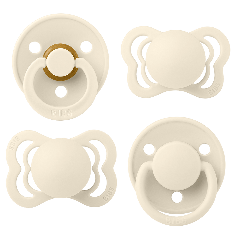 New Baby Pacifiers Try-It Collection - Ivory