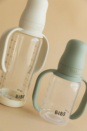 Baby Glass Bottle Set 4oz Latex - Blush