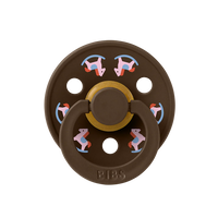 Colour Holiday Horse Pacifier - Mocha - BIBS