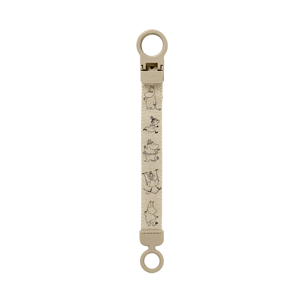BIBS x Moomin Pacifier Clip Loop - Vanilla
