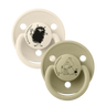BIBS x Moomin De Lux Pacifiers 2 Pack Stinky - Ivory/Khaki - BIBS