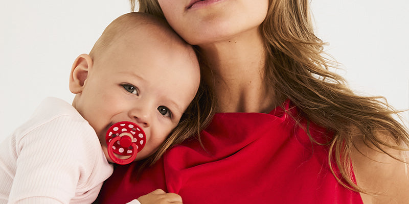 Bibiy BELOISETOP ピンク BIBS Colour - Baby Pink Pacifier