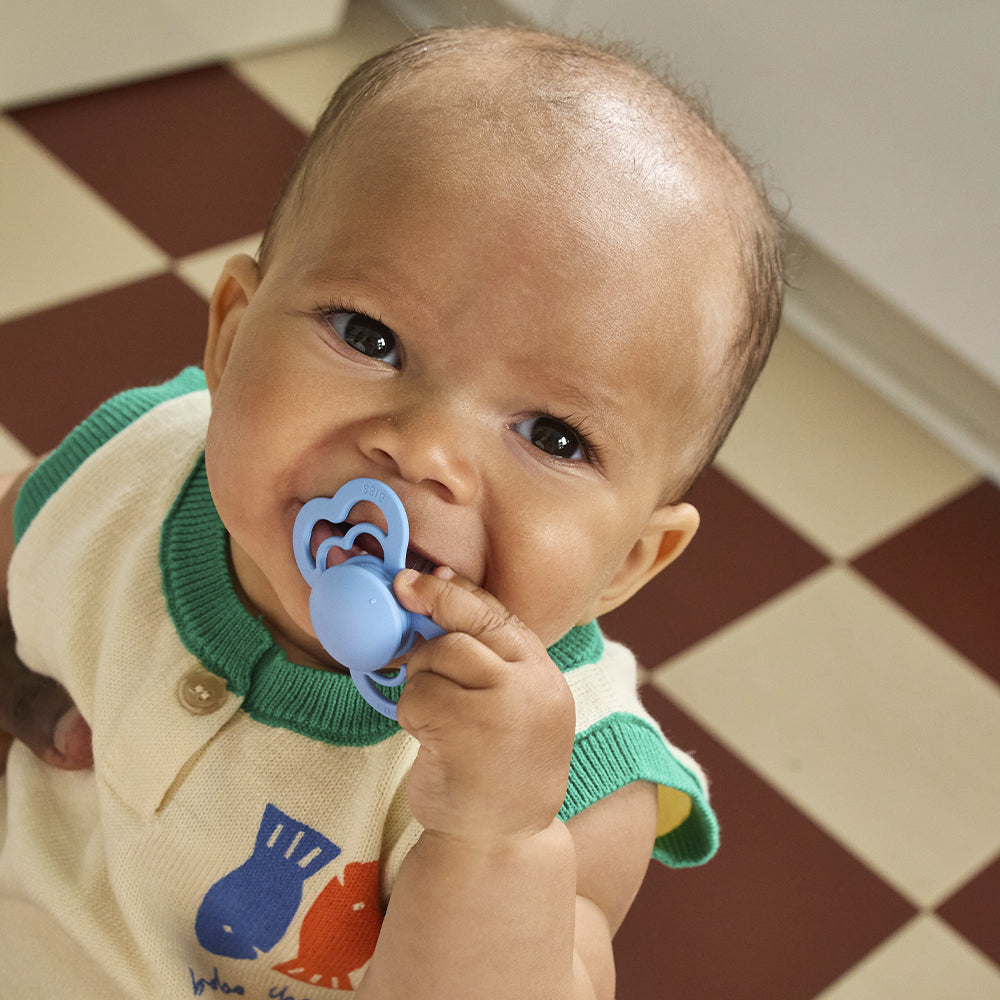 Supreme Pacifier Bundle - Baby Blue Mix