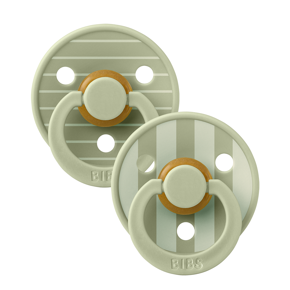 STUDIO Colour Pacifiers 2 Pack Pin - Sage Mix