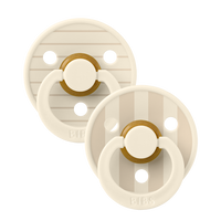 STUDIO Colour 2 Pack Pin - Ivory Vanilla Mix - BIBS