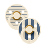 STUDIO Colour 2 Pack Pin - Ivory Steel Blue Mix - BIBS