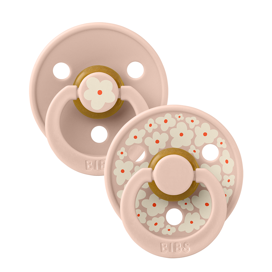 STUDIO Colour Pacifiers 2 Pack Jasmine - Blush Mix