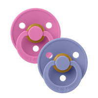 Colour Pacifiers 2 Pack - Bubblegum/Peri - Bibsworld store US