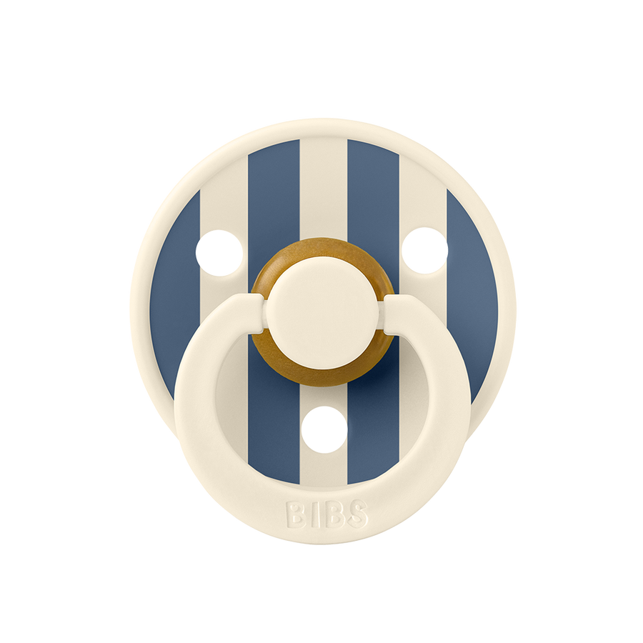 STUDIO Colour Pacifier Block - Ivory Steel Blue