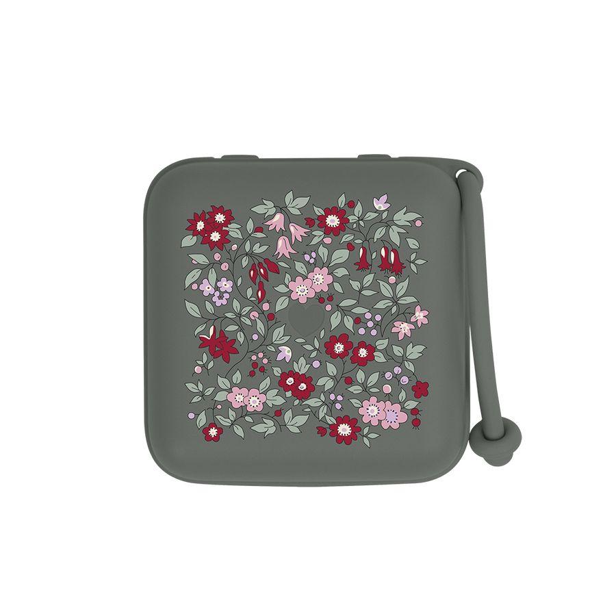BIBS x LIBERTY Pacifier Box - Chamomile Lawn Pine